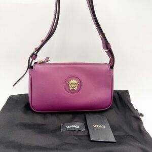 Versace La Medusa Shoulder Bag With COA